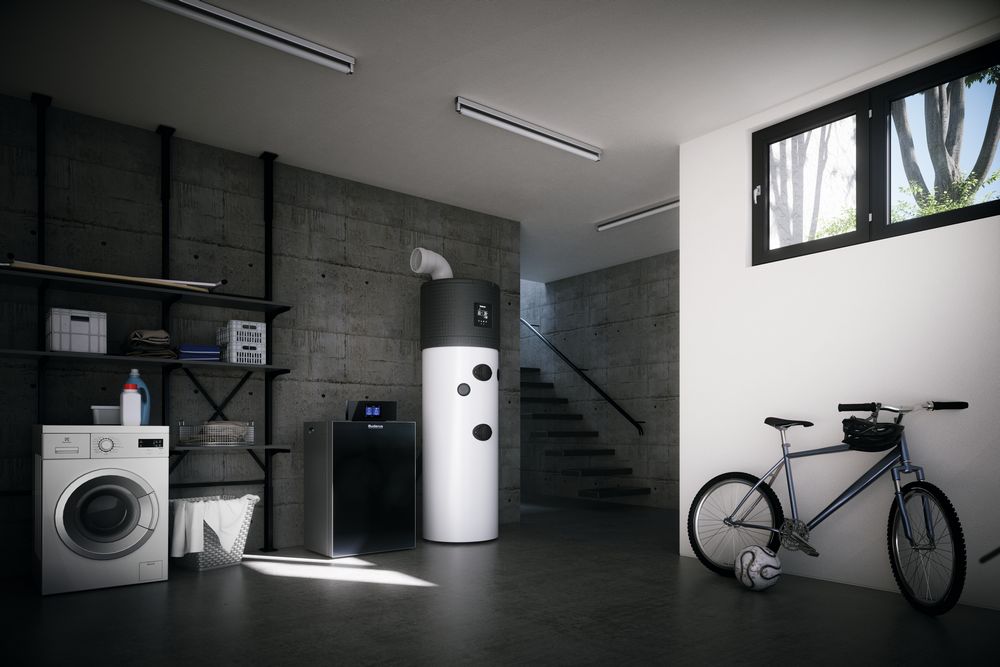 Installation de chauffage moderne