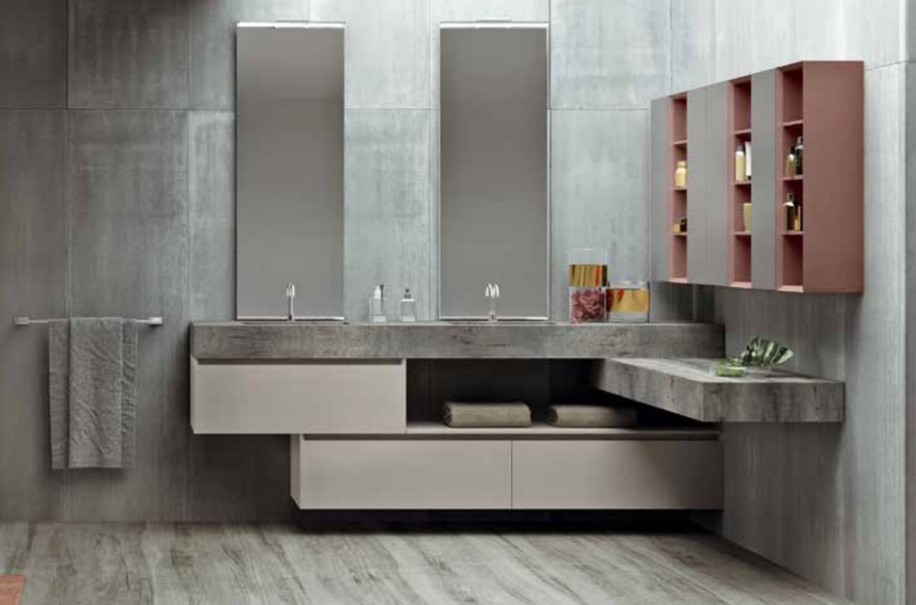 Salle de bain design contemporain